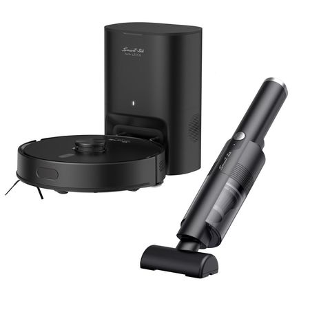 Pack Limpieza Smart-Tek Aspiradora de Mano Inalámbrica y Robot Ava Ultra