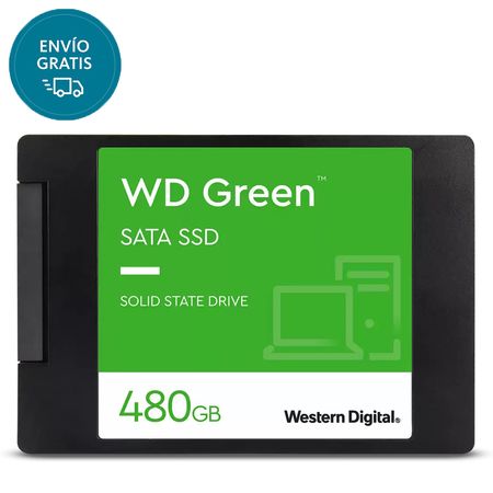 Disco de Estado Solido 480GB Western Digital Green 2.5 545MB/S