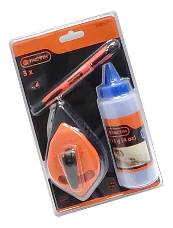 Tira Lineas Albañil Tiza 30 Mts Chocla Tactix Tx258055