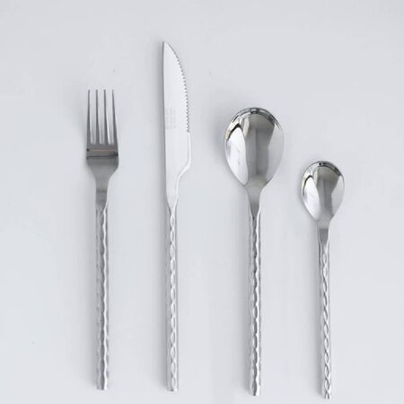 Set de Cubiertos Feuer 24 Piezas Acero Inox Circular 100768