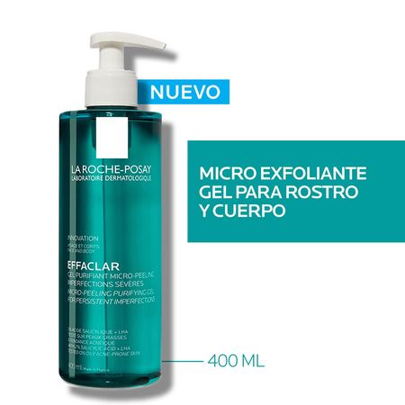 La Roche Posay Gel Effaclar Micro Exfoliante 400 Ml