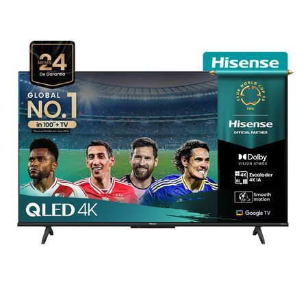 Smart TV 55" Hisense QLED 4K Google TV 55Q6N