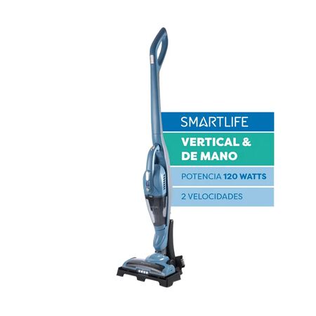 Aspiradora Sistema Sin Bolsa Inalambrica 2 En 1 120 Watts Smartlife Sl-Vsrg120b