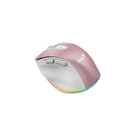 Mouse Genius Ergo 9000S Pro 2.4GHZ Bluetooth Rosa