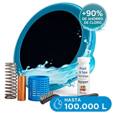 Boya Ionizador Para Piletas Gadnic Solar Anti Sarro Y Bacterias