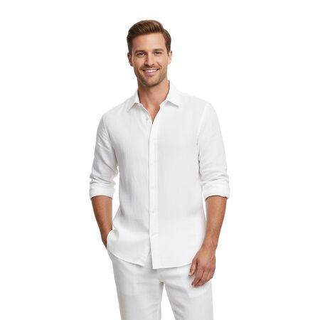 CAMISA LUVEN BLANCA