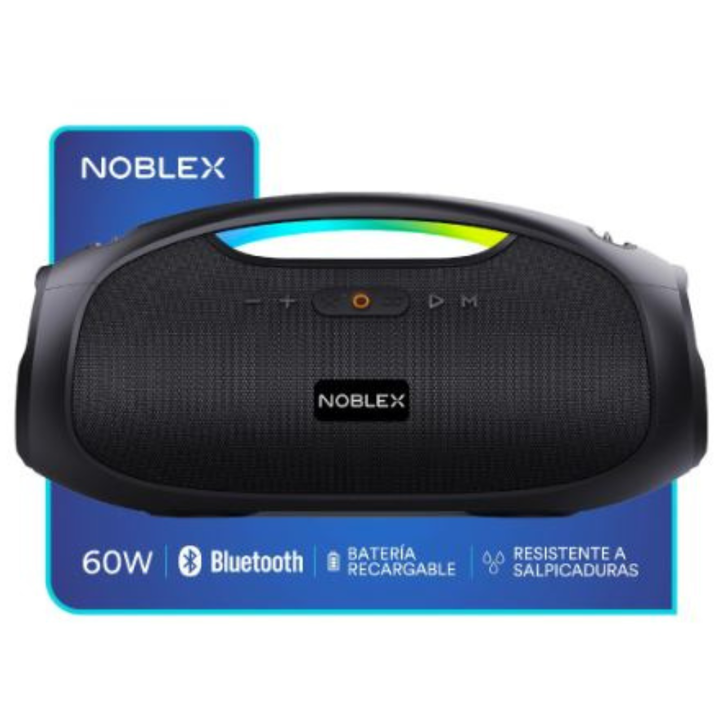 Parlante Portatil Bluethoot 60w 94Psb2000p Noblex - Vista 3
