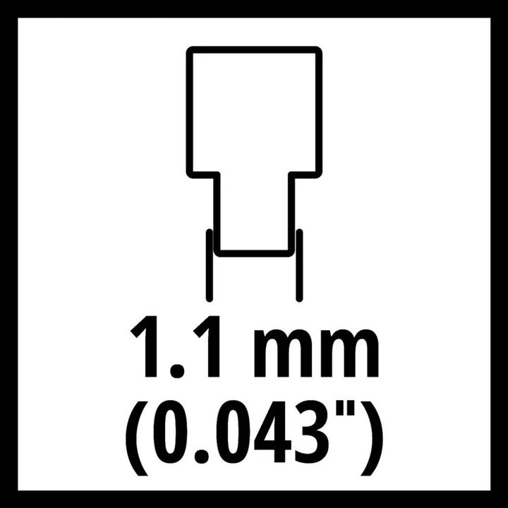 Einhell Cadena para motosierra de 30 cm, 3/8", 45 DL, 1,1 mm - Vista 3
