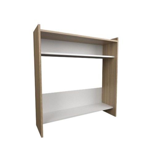 Recibidor Abierto DS Home Olmo Blanco 96x25x10 cm - Vista 2