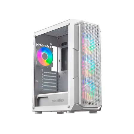 Gabinete Level Up Atx 4 Coolers Rgb Hercules Lu-261000003