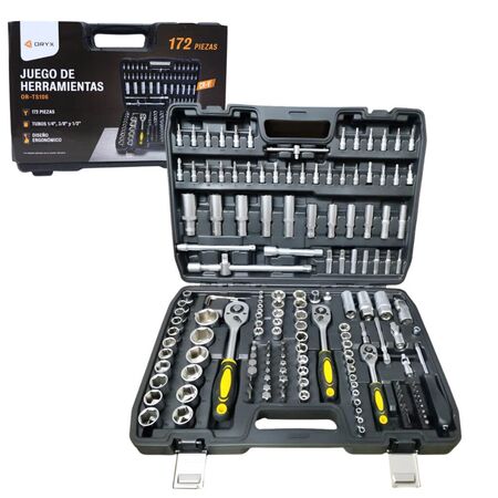 Set de Herramientas ORYX Juego de Llave x172PCS