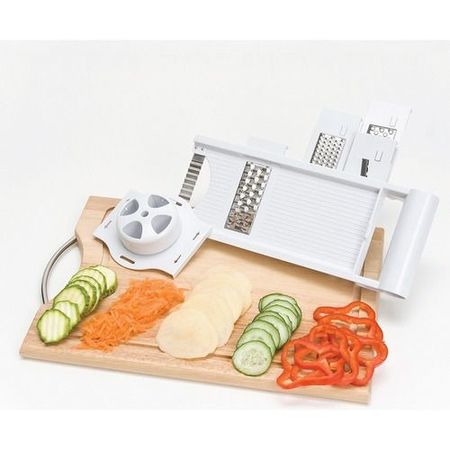 Mandolina Rallador Cortador Multiple 5 Cortes Verdura Fruta