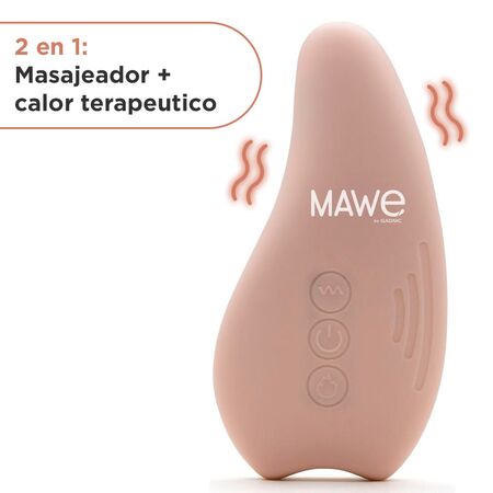 Masajeador Lactancia MAWE By GADNIC 2 en 1 Calor Recargable