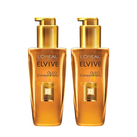 Set Oleo Extraordinario Loreal Paris Elvive Tto 100 Ml X 2