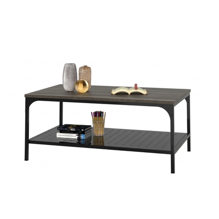 Mesa Centro Dielfe Soho 100cm Canyon Negro MRS100