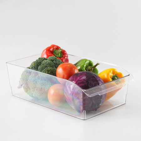 Contenedor Organizador Heladera Acrilico 36.5x21x11.3