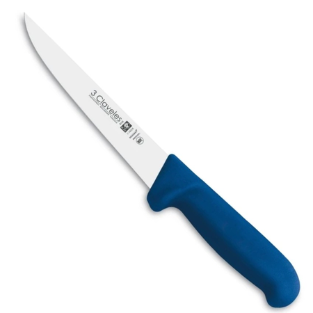 Cuchillo Despostar 18 Cm 3 Claveles 8158 Proflex Acero Azul Azul