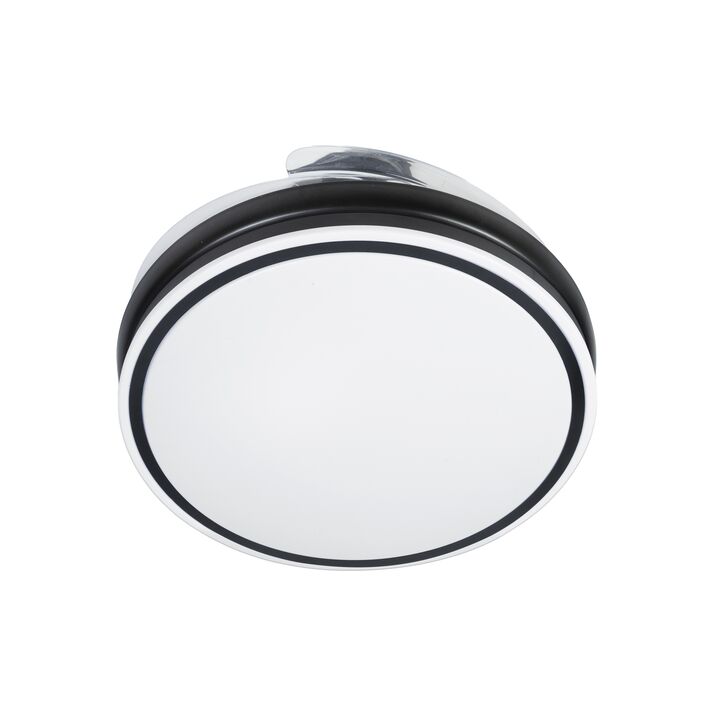 Ventilador de Techo Retráctil Negro 4 Aspas invisibles Luz Dimmer (Regulable) Codini - VIATB42DIN - Vista 3