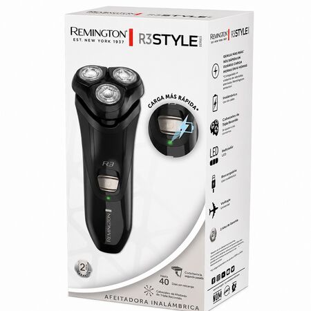 Afeitadora Rotativa C/Luz Led Remington Style Series R3011