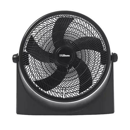 Ventilador Turbo Liliana Piso/Pared 20" 5 Aspas 90w Negro VVTF20P