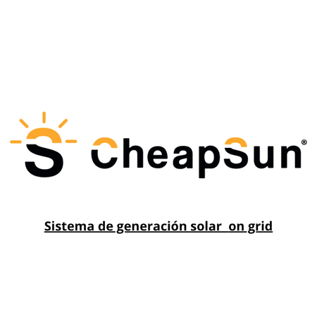 Sistema de Generacion Fotovoltaico Ongrid