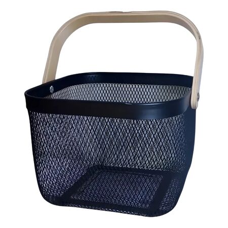 Cesta deco organizadora con manija