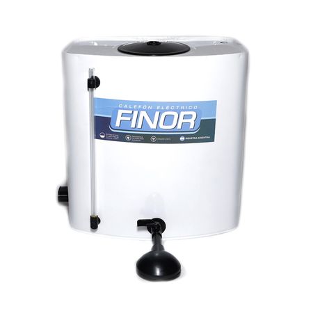 Calefon Finor Enlozado 20 Lts Grifo Plastico En Caja