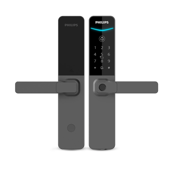 Cerradura Digital Philips Ddl615 Huella, Clave, Tarjeta, Bt - Vista 1