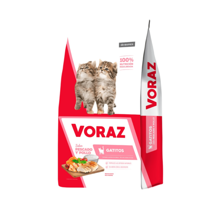 Voraz gatito X 15 KG