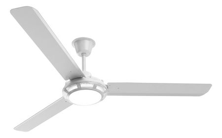 Ventilador De Techo Col Home 3 Palas 140 Cm 70w Luz Led 0 Mm 50 Hz Blanco 3
