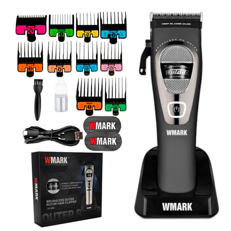 Cortadora De Pelo Inalam Wmark Ng-8088 7200rpm C/ Accesorios