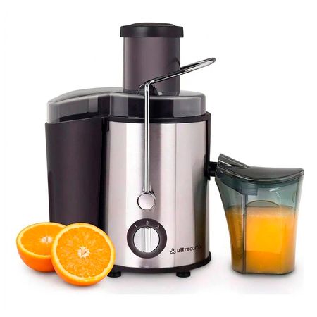 Juguera Extractor Jugo Ultracomb Eléctrica Jg-2703 Con Jarra Acero Inoxidable Color Plata