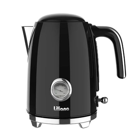 Pava Eléctrica Negra Liliana Ap990n Retrostyle 1,7L 2200W 