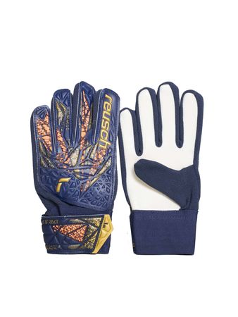 Guantes Reusch Attrak Solid Unisex Fútbol Azul