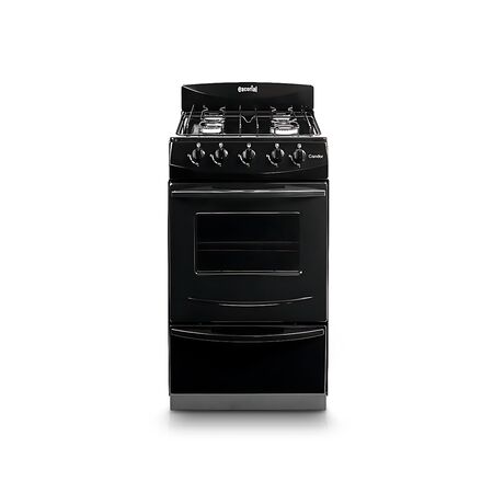 Cocina 51cm Gas Nat Negra Escorial Candor S2