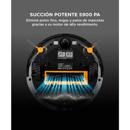 Aspiradora Robot Liectroux C30B Trapeadora 3 Modos 200m2 App Programable 0.6 Lts