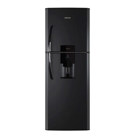 Heladera Con Freezer Drean 396Lts Con Dispenser Negra HDR400F41N