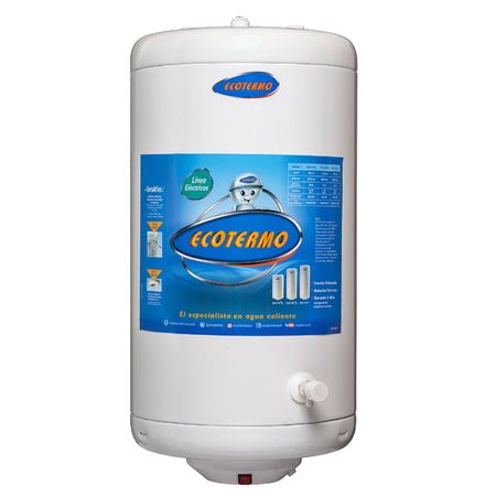 Termotanque Electrico Elec 70 - 1400 W - Conexion Superior Ecotermo Teco10s070