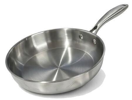 Sartén Hudson Triple Fondo 24 Cm Antiadherente Acero Inox