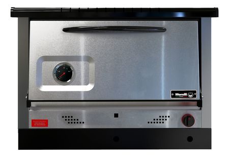 Horno Industrial Morelli Pastelero 6 Moldes Acero Inoxidable Plateado