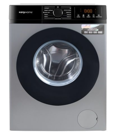 Lavarropas kanji 8kg silver inverter- MODELO WMCFSL8K