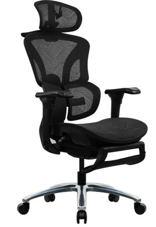SILLA GAMER FORMULA V ERGOLUX 4 MESH BLACK