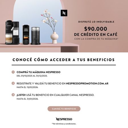CAFETERA PIXIE AZ A3KD62-AR-BL-NE NESPRESSO