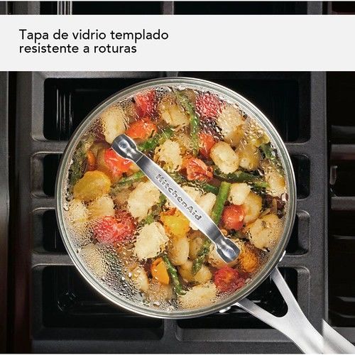 Olla con tapa Kitchenaid 2,8 Lts Ceramica - Vista 4