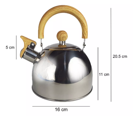 Pava Hudson Silbadora mango madera