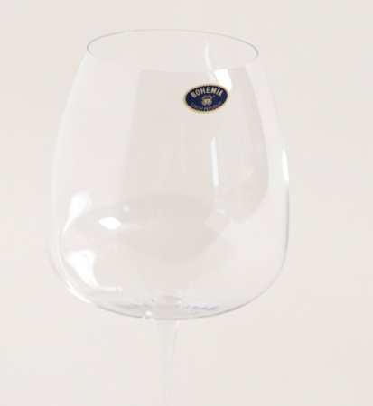 SET X6 COPAS DE CRISTAL DE BOHEMIA ANSER 610 ML
