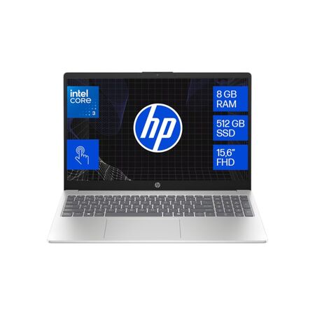 Notebook Hp Core I3 15 FHD Touch 8 Gb 512 Gb W11H