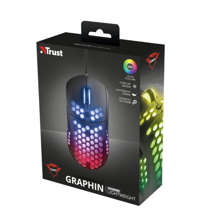 Mouse Gamer Trust Graphin Lightweight GXT 960 - Vista 3