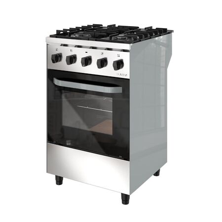 Cocina Saho Kuma 550 Con Puerta Visor 4 Hornallas