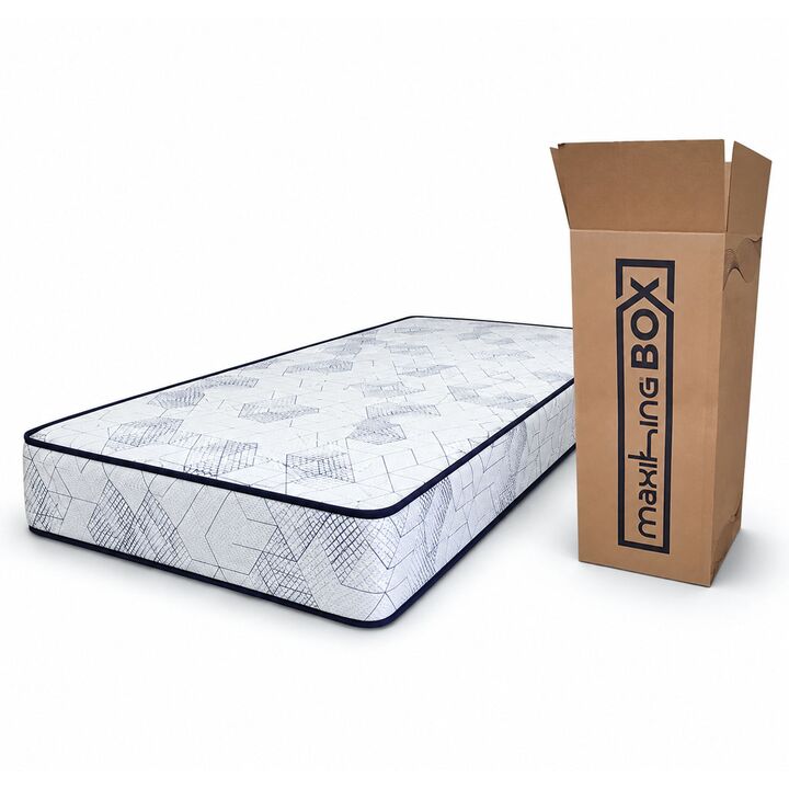 Colchon en Caja Maxiking Box 1 plaza 80x190x22cm Espuma de Alta Densidad - Vista 5